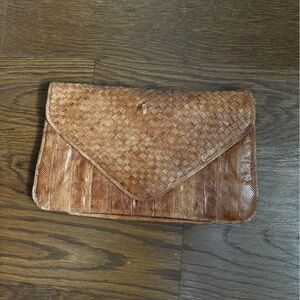 Vintage Woven Clutch